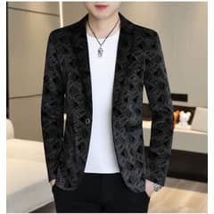 XPRESS RECHARGE - Blazer con estampado de lujo para hombre