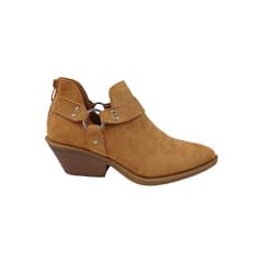HERIEL - Botín Camel Taco Mujer