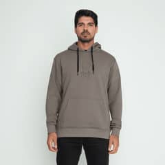 SPYDER - Polerón Hombre Light Hoodie Gris