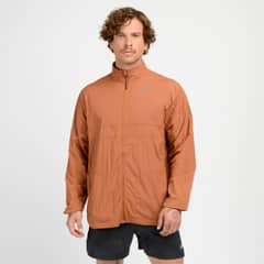 NEW BALANCE - Cortaviento Running Hombre Café MJ41279WUT