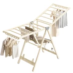 GENERICO - Tendedero Colgador De Ropa Plegable Acero