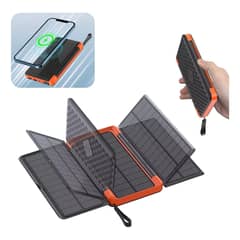 U BUY - Power Bank De 10000mah Carga Magnética Y Panel Solar De 15w