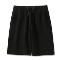BLWOENS - Pantalones cortos casuales de verano para hombres - Negro