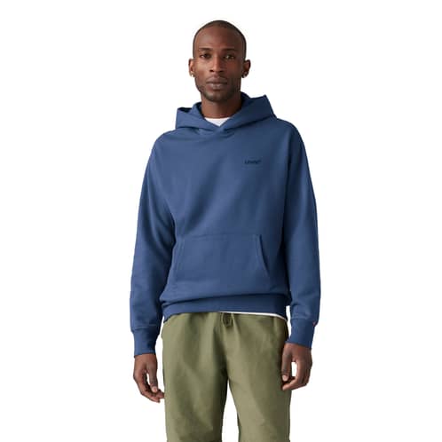 LEVIS - Polerón Hombre The Authentic Hoodie Azul