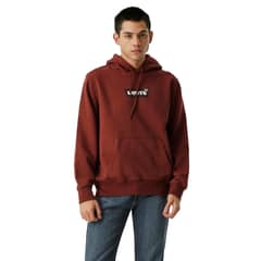 LEVIS - Polerón Hombre Standard Graphic Rojo