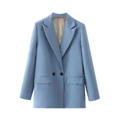 BLWOENS - Chaqueta formal para mujer -Azul