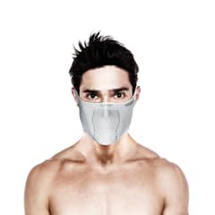 NAROO - Mascara Deportiva Slim-fit Sin Cuello Reversible X5s -blanco