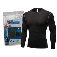 EKOL TACTICA MILITAR - Camiseta Primera Capa Algodón Hombre Invierno