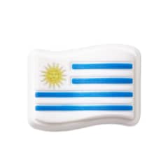 CROCS - Jibbitz Bandera Uruguay Blanco