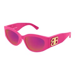 BALENCIAGA - Lentes de Sol Rosado Espejados