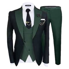 XPRESS RECHARGE - Terno muy elegante de 4 Piezas(chaqueta,chaleco,pantalon,Corbata)