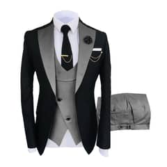 XPRESS RECHARGE - Terno muy elegante de 4 Piezas(chaqueta,chaleco,pantalon,Corbata)