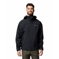 COLUMBIA - Cortaviento imperm Hombre Earth Explorer Negro
