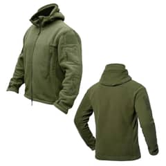 EKOL TACTICA MILITAR - Polar Chaqueta Polerón Micropolar Táctico Invierno