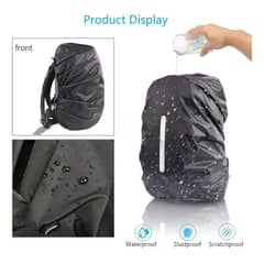 GENERICO - Cubre Mochila Cobertor Funda Impermeable Reflectante 40L