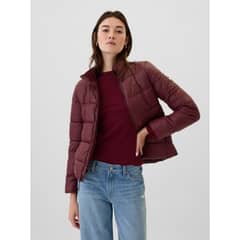 GAP - Chaqueta Mujer Puffer Rojo