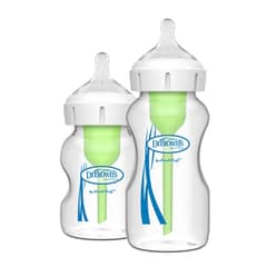 DR BROWNS - Pack Mamadera Anticólico Boca Ancha 150ml - 270ml