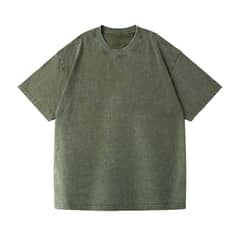BLWOENS - Polera de manga corta de verano para hombres y mujeres - Verde