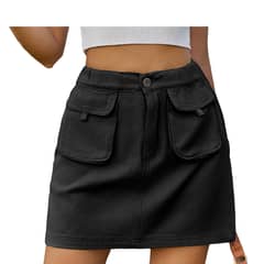 BLWOENS - Falda Mujer - Negro