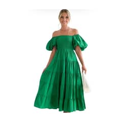 BLWOENS - Vestido casual para Mujer-Verde