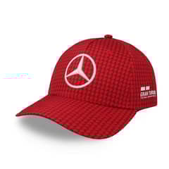 MERCEDES BENZ - Gorra Mapf1 Lewis Col Driver Rojo Unitalla