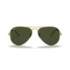 RAY BAN - Lentes de Sol RB3025 Aviator Verde Dorado