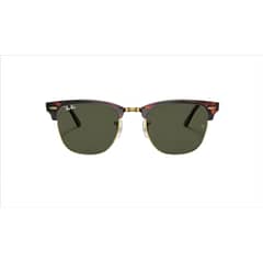 RAY BAN - Lentes de Sol RB3016 Clubmaster Tortuga Carey Verde