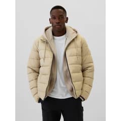 GAP - Chaqueta Hombre Puffer Beige
