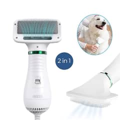 MOVI - Herramienta 2 en 1: cepillo antinudos con secador 300W