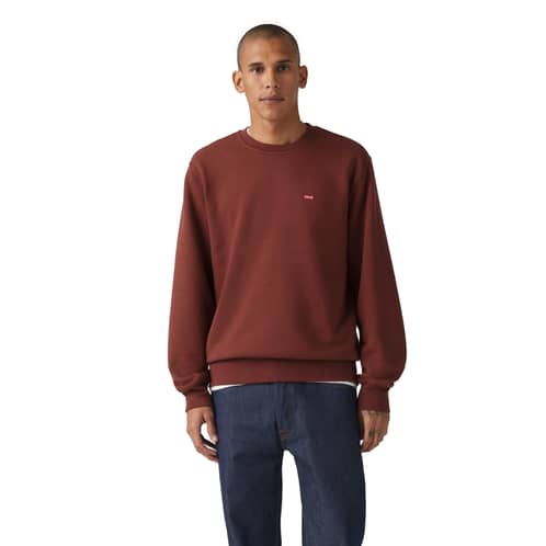 LEVIS - Polerón Hombre Core Ng Crew Sweatshirt Rojo