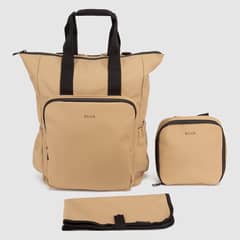 BUBBA - Mochila Maternal Sand Black