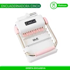 AMERICAN CRAFTS - Encuadernadora Cinch ROSADA SB10