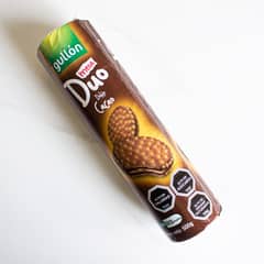 GULLON - Galleta Mega Duo Sandwich Doble Chocolate 500 grs