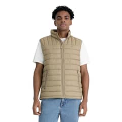 DOCKERS - Parka Sin Mangas Packable Regular Fit Khaki