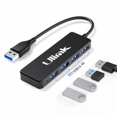 ULINK - Mini HUB USB 3.0 - 4 puertos / UL-HUB300