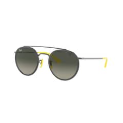 RAY BAN - Lentes de Sol RB3647M Round Metal Legend FERRARI Amarillo