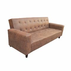 AMERICA DECORA - Sofá Cama Gran Amparo Envejecido Terracota - 15 Plazas Resortes