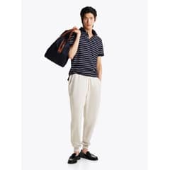 TOMMY HILFIGER - Joggers Essential Terry Con Logo Gris