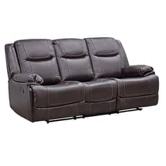 MSA MUEBLES SANTA ANA - Sofá Reclinable 3 Cuerpos Florence