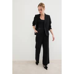 ASH - Pantalon Negro Mujer