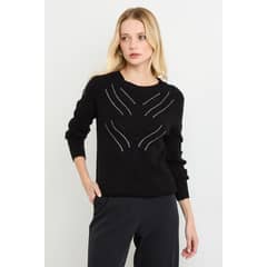 ASH - Sweater Negro Mujer