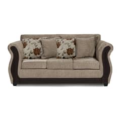 ADONIS LEUDH - Sofá 3 Personas Caburgua Chenille Beige