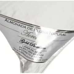 MASEL - Almohada de Plumas Premium 50x70 Florentino