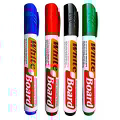 GENERICO - 4 Plumones Para Pizarras Acrilicas Blancas Oficina Colegio