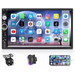 COZYNOOK - Radio Auto 2 Din Mirror Link+camara Retroceso+comando