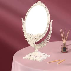 ZYLISS - Espejo de maquillaje de mesa soporte de escritorio para escritorio dormitorio baño