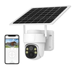 GENERICO - Camara de Seguridad Solar Wi-Fi 1080 HD
