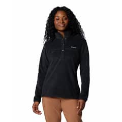COLUMBIA - Polar Mujer Benton Springs Half Snap Negro