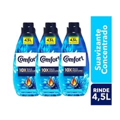 CONFORT - Pack X3 Suavizante Comfort Concentrado 1 L Frescor Intenso
