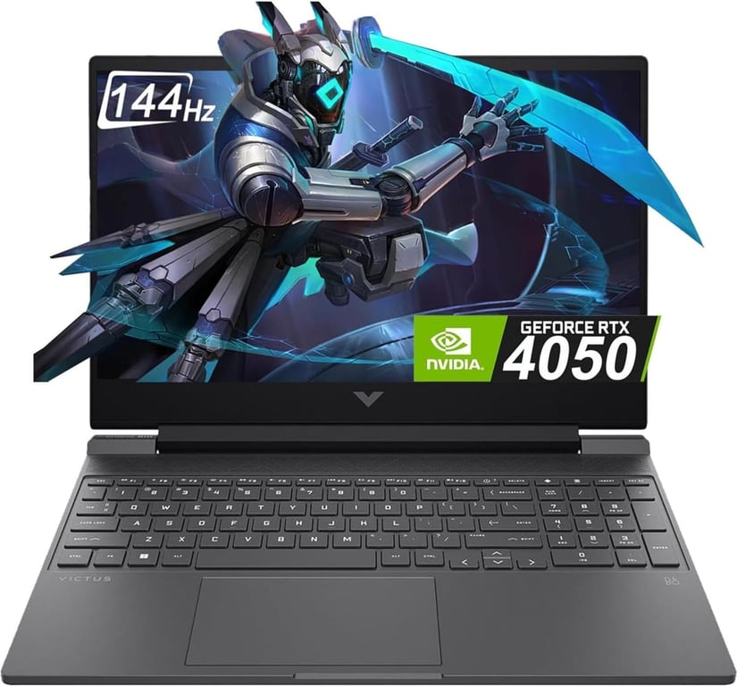 Notebook Gamer Victus 15.6 FHD Core i5 16GB RAM 512GB SSD RTX 4050 6G 144Hz